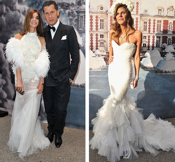 White Fairy tail love ball looks carine roitfeld anna dello russo