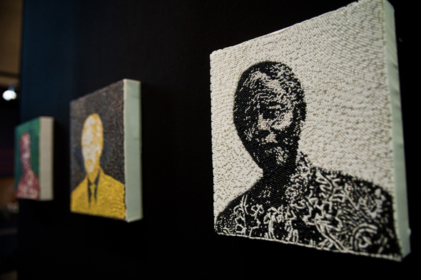 Exposition "Nelson Mandela : de prisonnier à président", dans les salons de l'Hotel de Ville de Paris - 30 mai - 6 juillet 2013